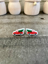 Load image into Gallery viewer, Christmas Acrylic Stud Earrings